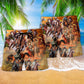 Cowboy Western Beach Shorts Print Detail For Thoughtful Gift Giving