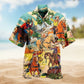 Cowboy Men Ride Horses Hawaiian Shirt For Resort Trips, Coastal Parties, And Warm Weather Style