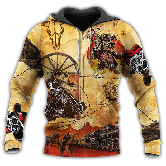 Vintage Cowboy Skull Love Hoodie For Country Outings Travel Days And Relaxed Streetwear