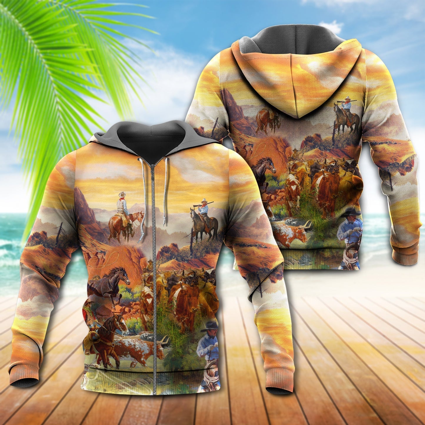 Cowboy Life Hoodie For Country Outings Travel Days And Relaxed Streetwear