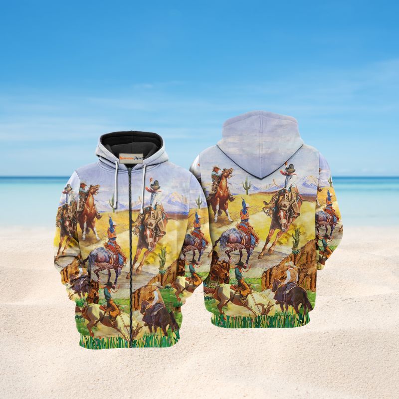 Classic Cowboy Love Life Hoodie For Country Outings Travel Days And Relaxed Streetwear