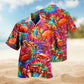 Crab Red Hawaiian Shirt For Tropical Holidays, Outdoor Gatherings, And Everyday Comfort