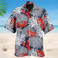 Crab Coral Ocean Hawaiian Shirt For Coastal Travel, Casual Events, And Comfortable Summer Wear