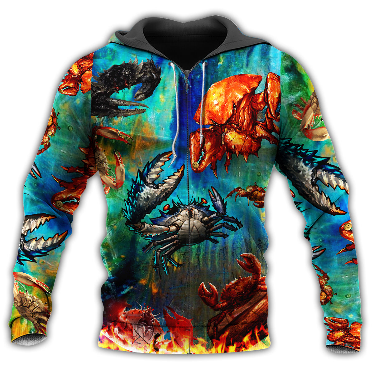 Crab Lets Get Crackin Fun Hoodie For Weekend Trips Relaxed Outfits And Thoughtful Gifting