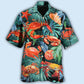 Tropical Crab Leaf Hawaiian Shirt For Beach Days, Summer Outings, And Thoughtful Gift Giving
