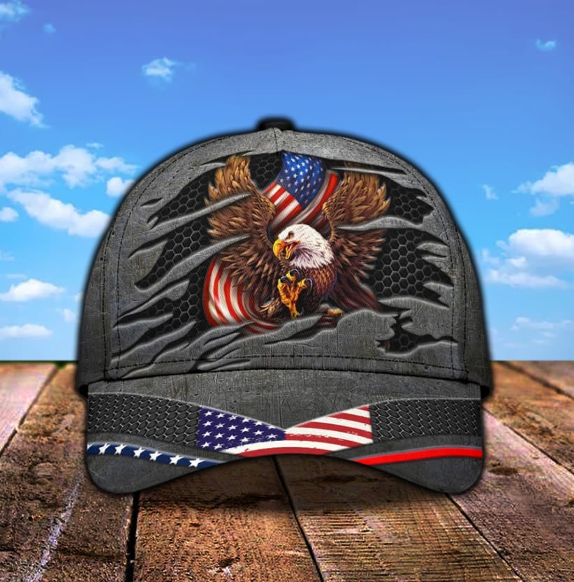 Crack Eagle American Classic Cap For Seasonal Events Outdoor Trips And Everyday Comfort