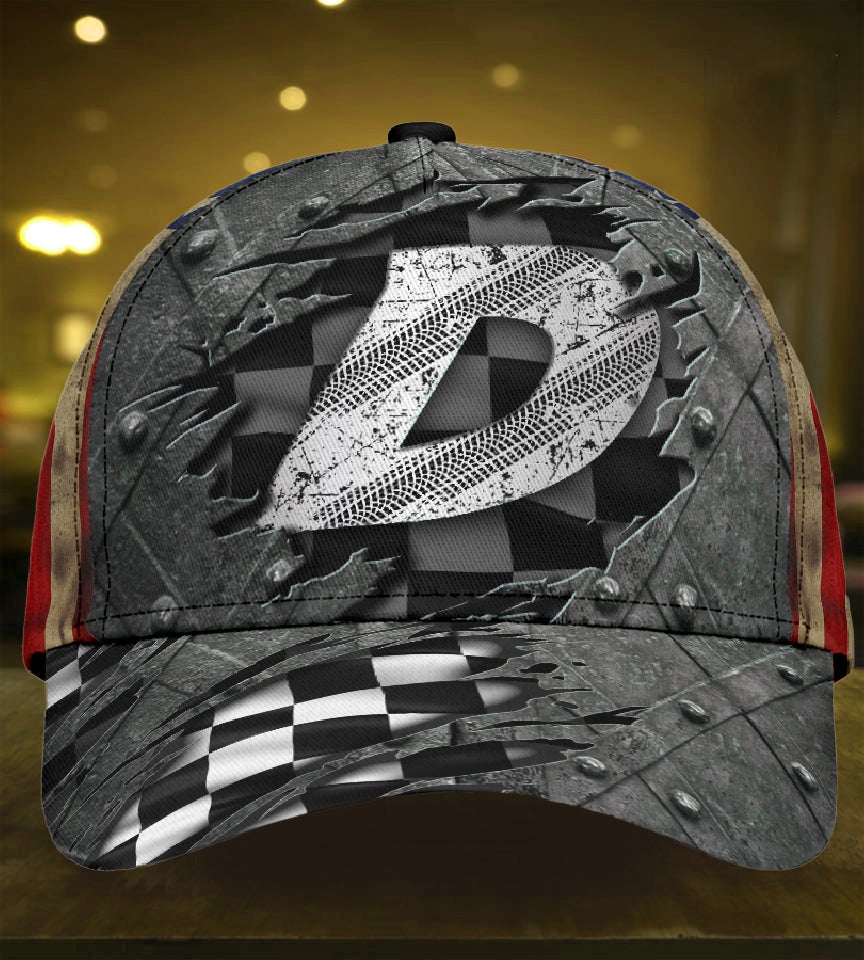 Crack Dirt Track Racing Classic Cap For Relaxed Outfits Outdoor Events And Holiday Trips