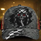 Crack Racing Skull Motorsport Classic Cap For Weekend Outings Holidays And Thoughtful Gifting