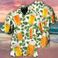Craft Beer Pattern Hawaiian Shirt For Tropical Holidays, Outdoor Gatherings, And Everyday Comfort