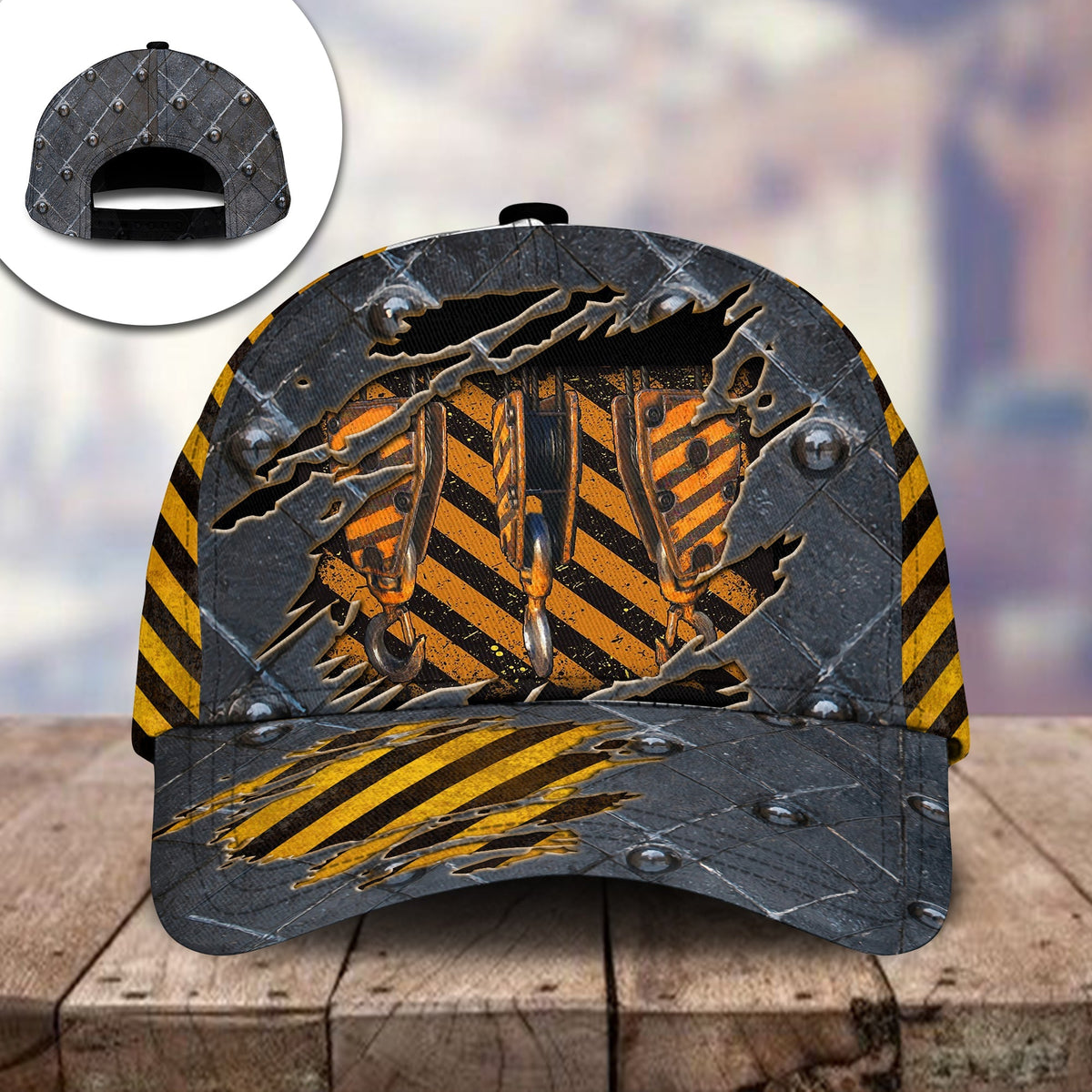 Crane Operator Industrial Workwear Classic Cap For Relaxed Daily Style Vacations And Festival Wear