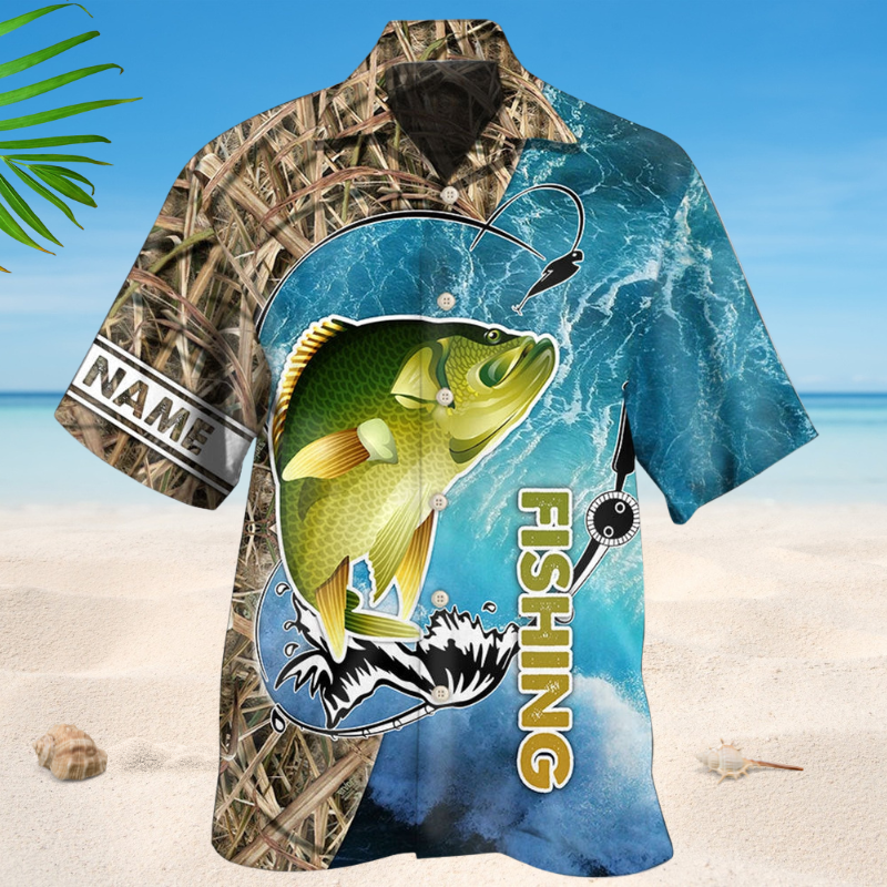Crappie Fishing Outdoor Hawaiian Shirt For Outdoor Adventures, Coastal Travel, And Comfortable Casual Style