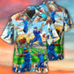 Cricket Hawaiian Shirt With Detailed Graphic For Summer Travel Coastal Events And Thoughtful Gift Giving