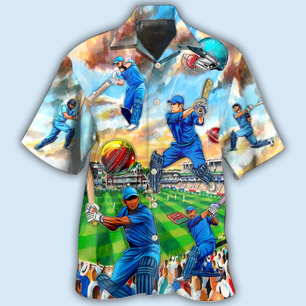 Cricket Hawaiian Shirt With All Over Print For Summer Travel Coastal Events And Thoughtful Gift Giving