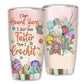 Crochet Faster Lover 20 Oz Tumbler For Coffee Travel And Daily Drinks