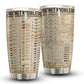 Crochet Love Knowledge 20 Oz Tumbler For Coffee Travel And Daily Drinks