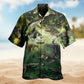 Crocodile Alligator Hawaiian Shirt For Island Vacations, Resort Wear, And Relaxed Seasonal Style