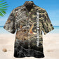 Crocodile Hunting Camo Hawaiian Shirt For Island Vacations, Resort Wear, And Relaxed Seasonal Style