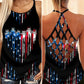 America Independence Day Happiness Hollow Tank Top For Active Lifestyles And Weekend Style