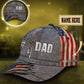 Custom Fishing Number Dad Fathers Day Gift Classic Cap For Holiday Adventures Parties And Comfortable Styling