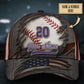 Custom Baseball Crack American Flag Classic Cap For Outdoor Travel Festivals And Relaxed Everyday Wear