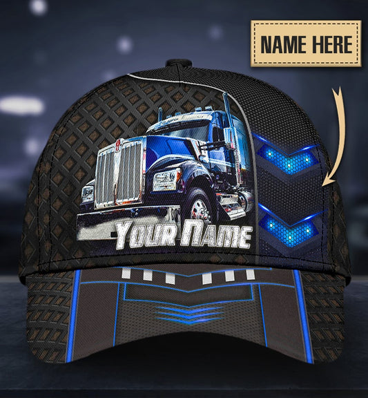 Custom Cool Truck Driver Lifestyle Casual Classic Cap For Nature Lovers Travel And Casual Daily Styling