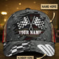 Custom Crack Racing Personalized Name Number Classic Cap For Summer Vacations Parties And Outdoor Events