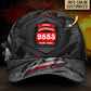 Custom Firefighter Badge Name Number Classic Cap For Festivals Vacations Outdoor Fun And Daily Comfort