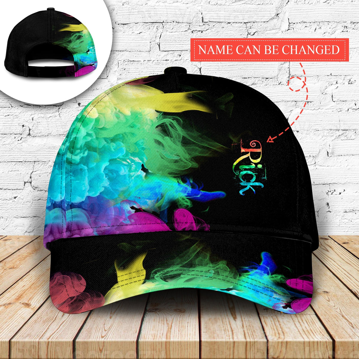 Custom Love Is Love Pride Personalized Name Classic Cap For Outdoor Adventures Festivals And Casual Wear
