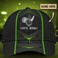 Custom Black Carbon Golf Personalized Name Classic Cap For Beach Days Travel And Relaxed Everyday Outfits