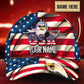 Custom Proud American Eagle Personalized Name Classic Cap For Weekend Outings Holidays And Thoughtful Gifting