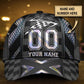 Custom Racing Hologram Personalized Name Number Classic Cap For Casual Adventures Parties And Seasonal Styling