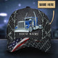 Custom Truck Driver Lifestyle Metal American Classic Cap For Seasonal Events Outdoor Trips And Everyday Comfort