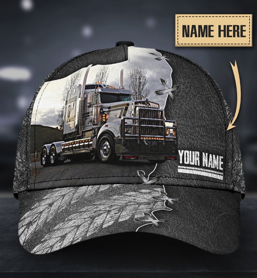 Custom Trucking Truck Driver Lifestyle Work Classic Cap For Everyday Accessories Vacations And Outdoor Fun