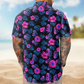 Funny Tropical Custom Big Face Photo Island Hawaiian Shirt For Nature Lovers And Coastal Travel
