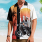 Retro Custom Bikes Photo Men Husband Bikers Hawaiian Shirt For Summer Vacation And Beach Travel