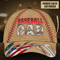 Custom Love Baseball Dad Personalized Number Classic Cap For Travel Adventures Weekend Wear And Casual Style