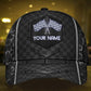 Custom Neon Racing Pattern Personalized Name Classic Cap For Weekend Travel Outdoor Events And Casual Outfits