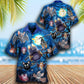 Cute Bat Hawaiian Shirt With Detailed Graphic For Beach Days Resort Trips And Relaxed Everyday Style
