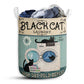 Small Size Black Cat Wash Laundry Basket For Bathroom Bedroom Storage