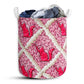Small Size Cat Ceramic Pink Style Laundry Basket For Bathroom Bedroom Storage