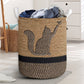 Cat Cute Rope Wallpaper Laundry Basket For Room Home Organizer