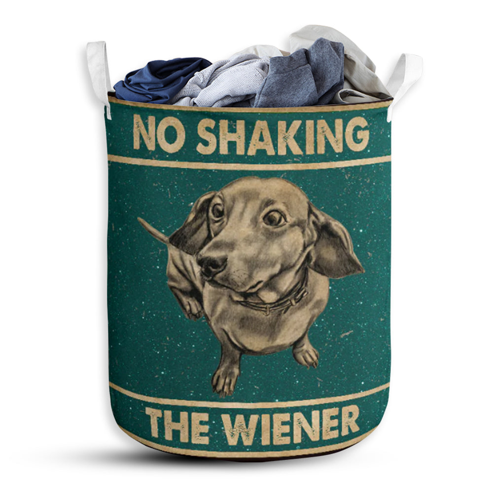 Dachshund The Wiener Lover Laundry Basket For Bathroom Bedroom Storage