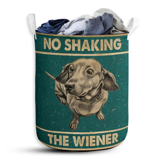 Dachshund The Wiener Lover Laundry Basket For Bathroom Bedroom Storage