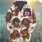 Cute Dachshund Hoodie For Comfortable Daily Outfits Holidays And Casual Wear