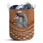 Small Size Cute Dolphin Laundry Basket For Bathroom Bedroom Storage
