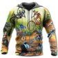 Cycling Rather Trails Hoodie For Casual Activities Weekend Travel And Gift Ideas