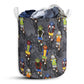 Cycling On Race Lover Laundry Basket For Bathroom Bedroom Storage