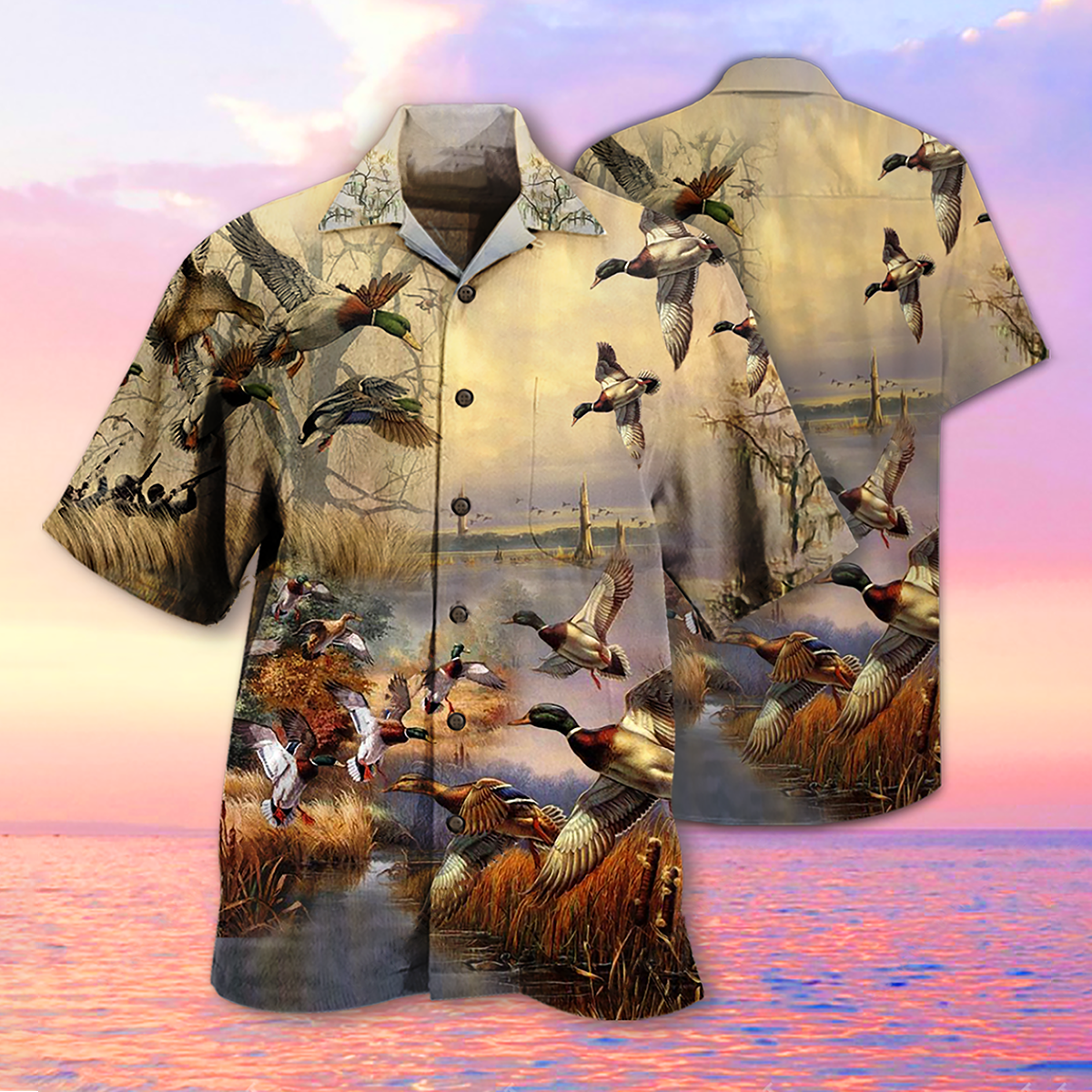 Vintage Duck Amazing Wild Hawaiian Shirt For Poolside Relaxation And Sunny Getaways
