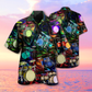 Drum Amazing Music Hawaiian Shirt Pattern View For Relaxed Warm Weather Outfits