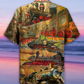Train Hawaiian Shirt Artwork View For Weekend Travel And Beach Style